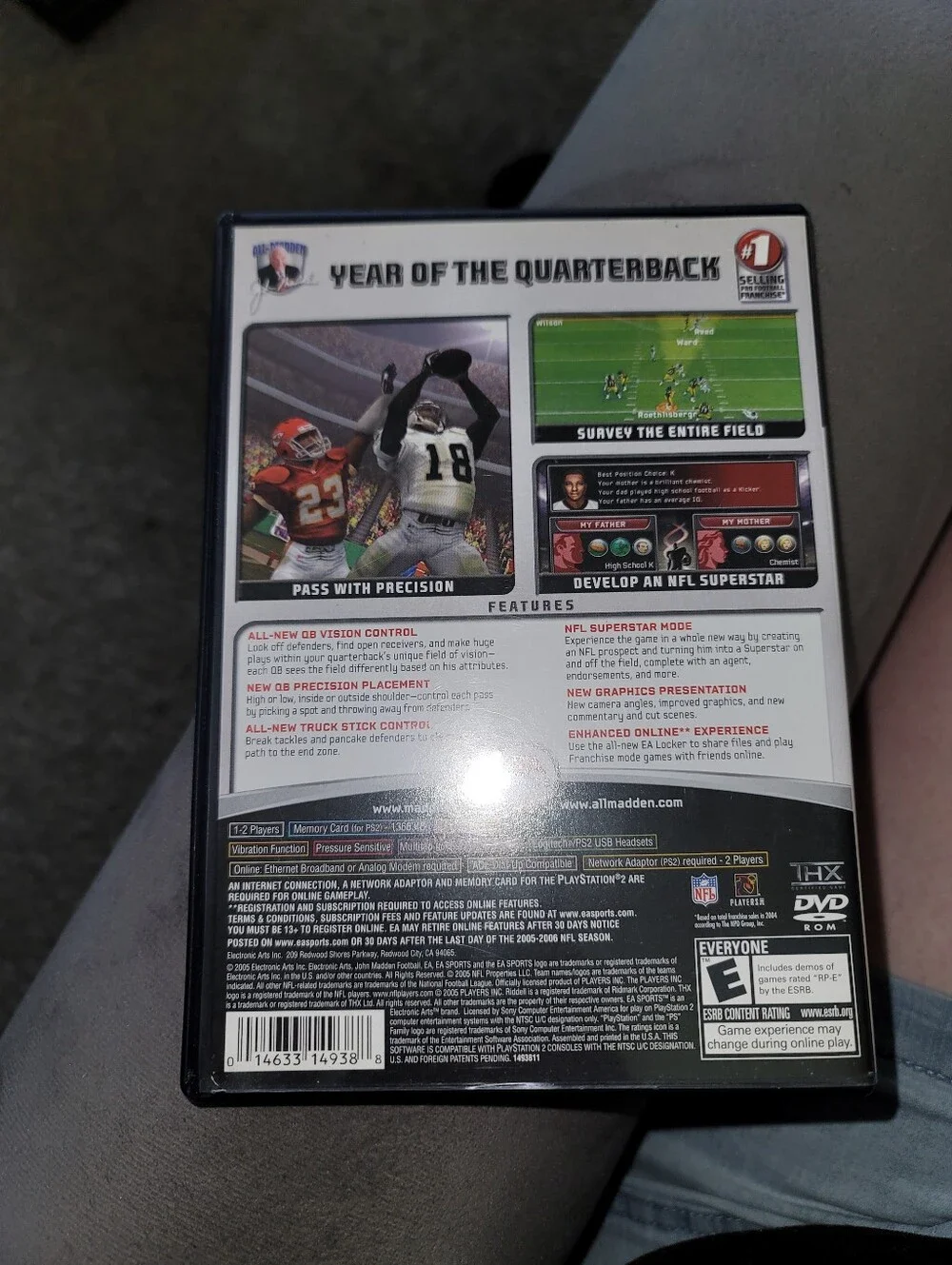 Madden NFL 06 (Sony PlayStation 2, 2005)